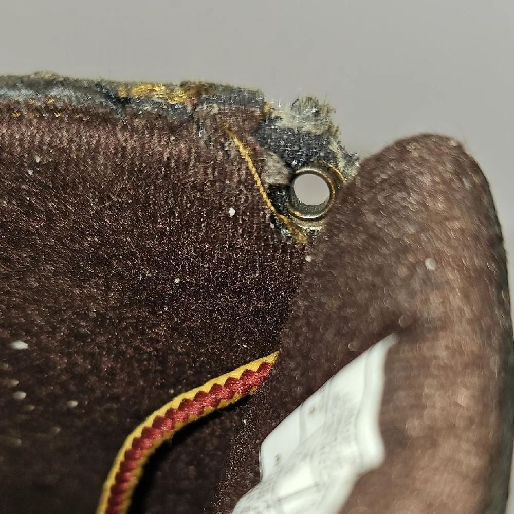 Polo Ralp Lauren Kids Brown Boots with Embroidered Detail